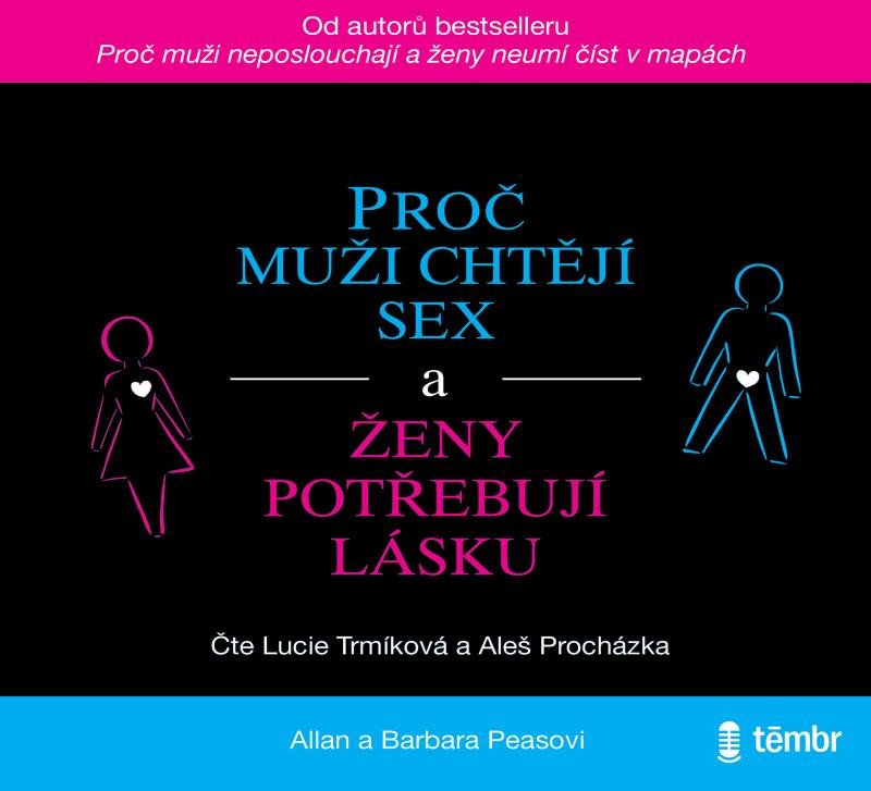 PROČ MUŽI CHTĚJÍ SEX A ŽENY CD (AUDIOKNIHA)