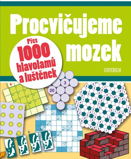 PROCVIČUJEME MOZEK - PŘES 1000 HLAVOLAMŮ A LUŠTĚNEK