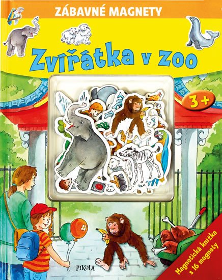 ZVÍŘÁTKA V ZOO ZÁBAVNÉ MAGNETY