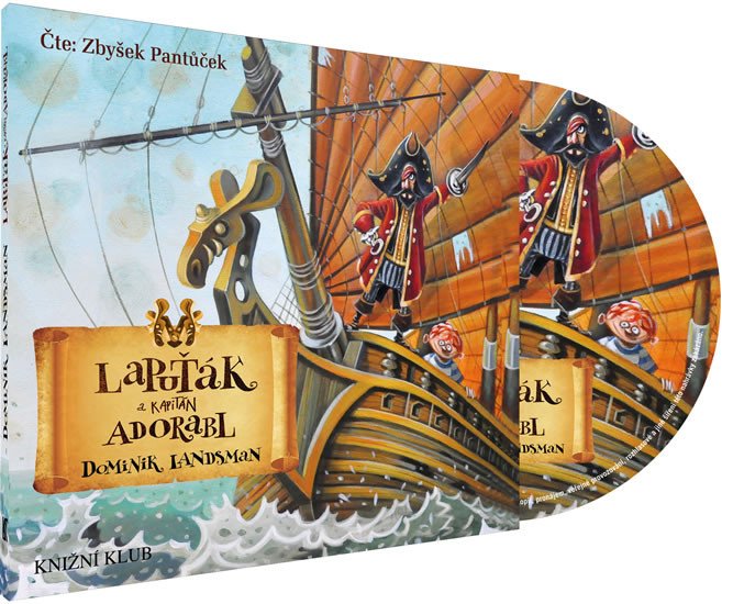 LAPUŤÁK A KAPITÁN ADORABL CD (AUDIOKNIHA)