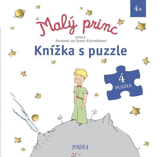 MALÝ PRINC KNÍŽKA S PUZZLE