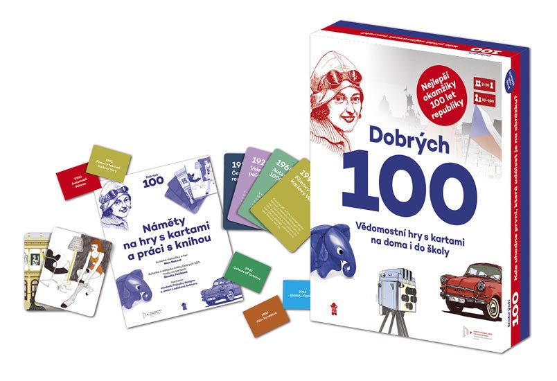 DOBRÝCH 100 - VĚDOMOSTNÍ HRY S KARTAMI NA DOMA I DO ŠKOLY