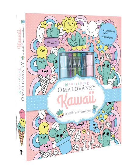 NEOBYČEJNÉ OMALOVÁNKY: KAWAII