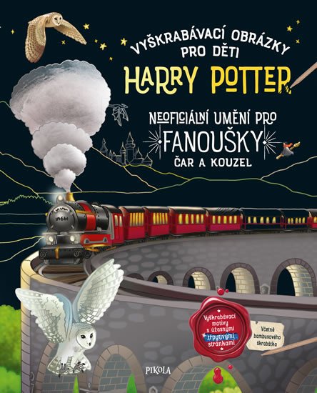 HARRY POTTER VYŠKRABÁVACÍ OBRÁZKY PRO DĚTI