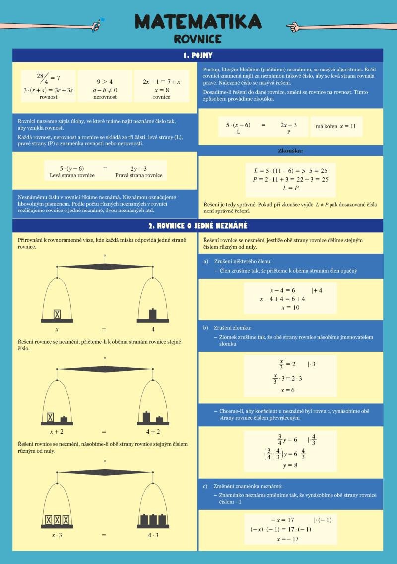 MATEMATIKA ROVNICE