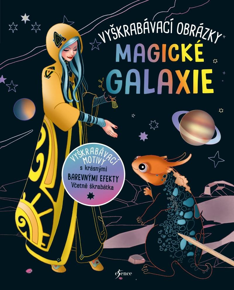 VYŠKRABÁVACÍ OBRÁZKY: MAGICKÉ GALAXIE