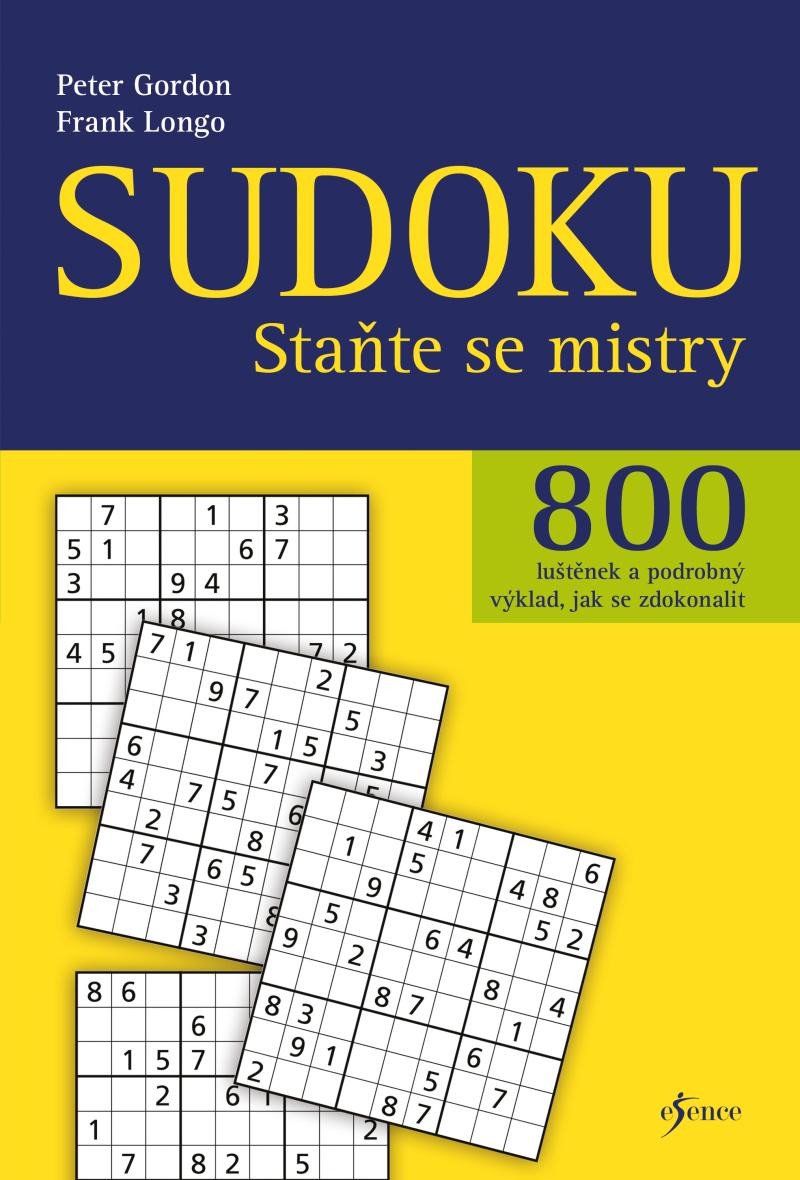 SUDOKU - STAŇTE SE MISTRY (800 LUŠTĚNĚK)