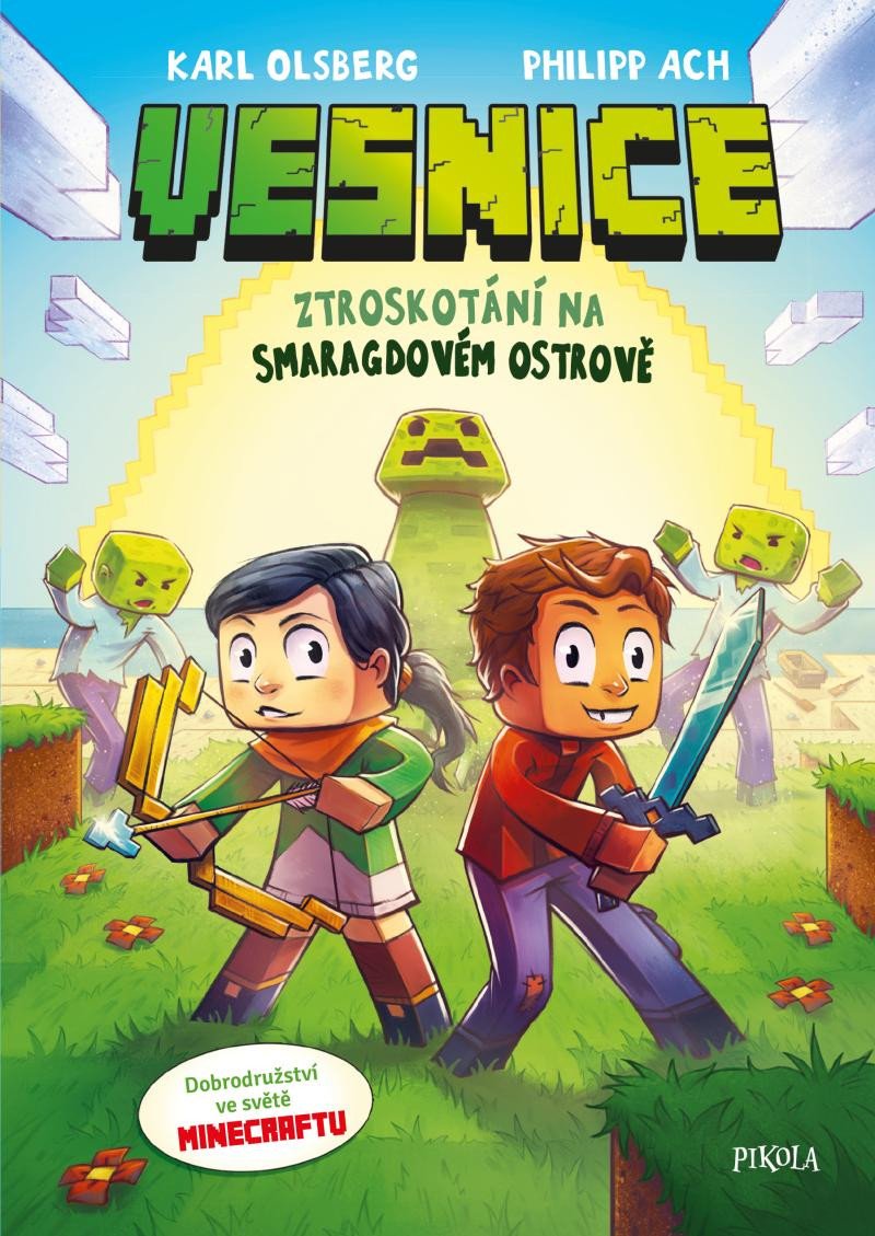 MINECRAFT - VESNICE: ZTROSKOTÁNÍ NA SMARAGDOVÉM OSTROVĚ