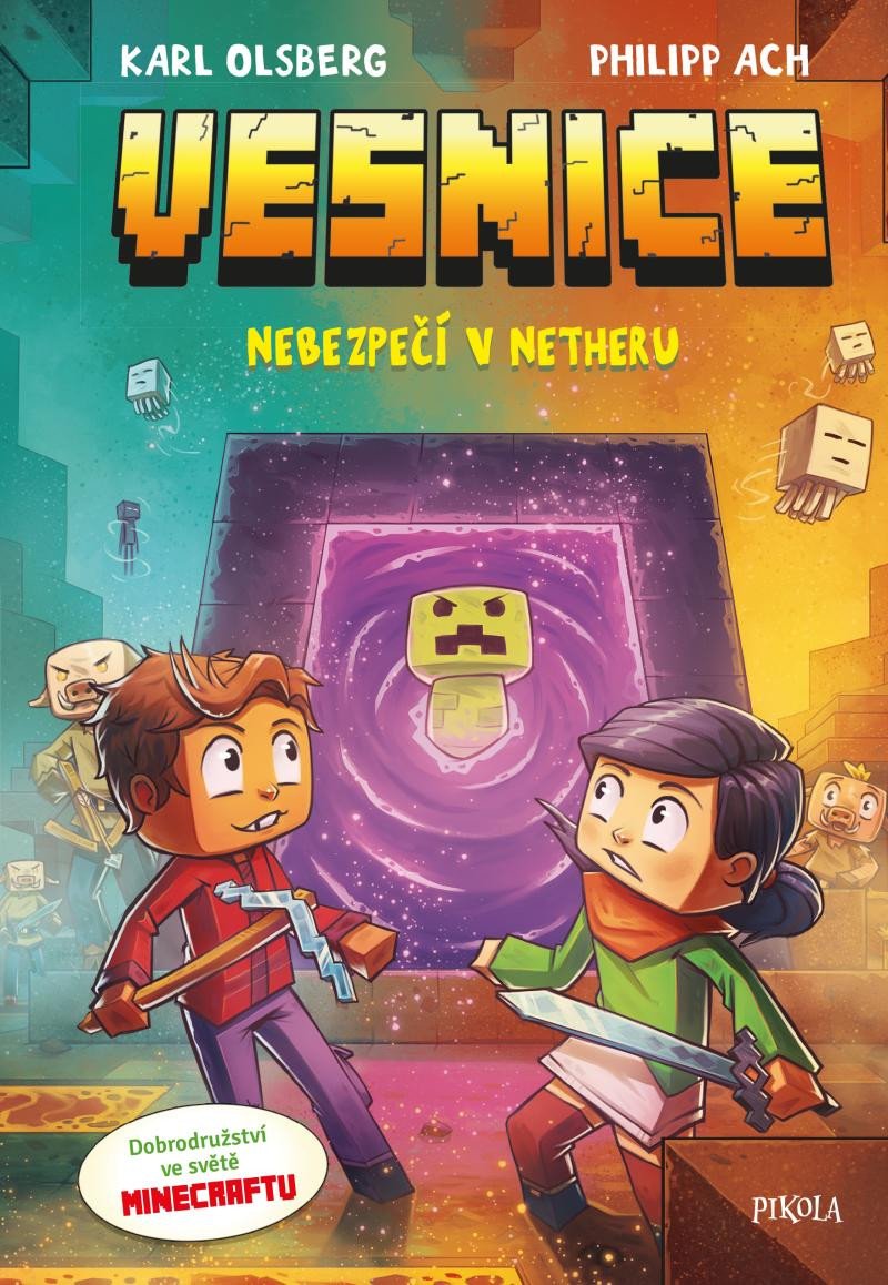 MINECRAFT - VESNICE 2: NEBEZPEČÍ V NETHERU