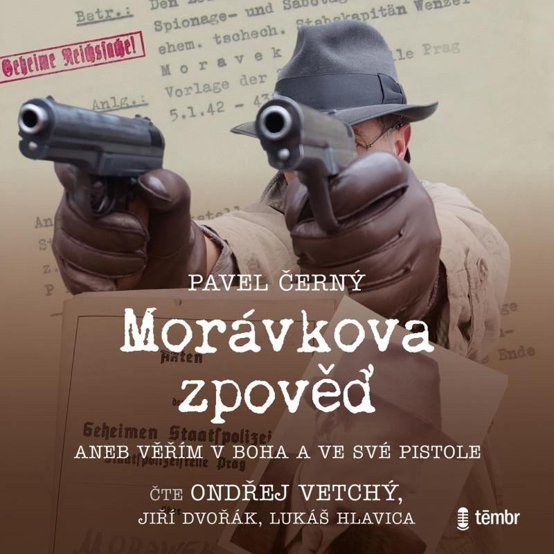 Obálka knihy MORÁVKOVA ZPOVĚĎ CD (AUDIOKNIHA) od autora Černý Pavel
