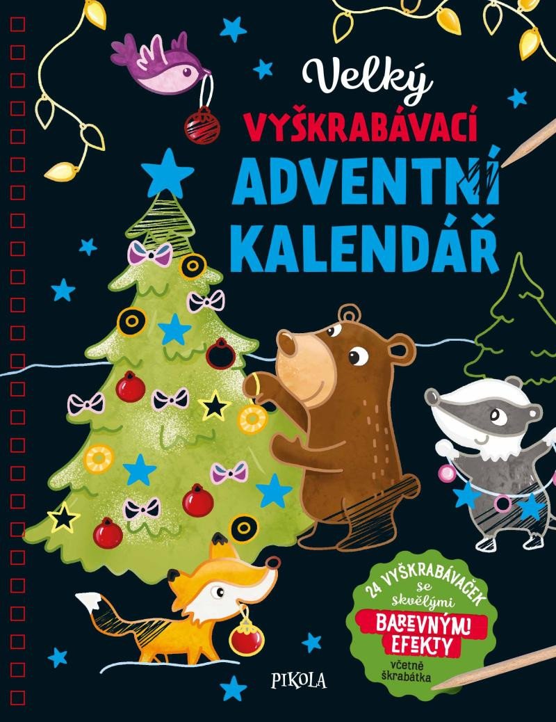 VELKÝ VYŠKRABÁVACÍ ADVENTNÍ KALENDÁŘ [2.VYDÁNÍ]