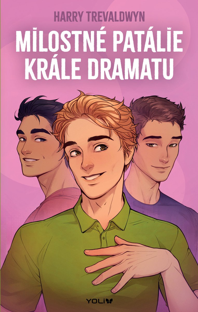 Obálka knihy MILOSTNÉ PATÁLIE KRÁLE DRAMATU od autora Trevaldwyn Harry