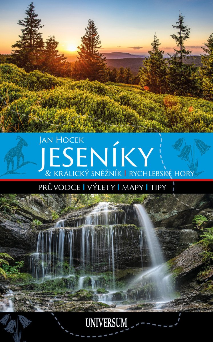JESENÍKY & KRALICKÝ SNĚŽNÍK. RYCHLEBSKÉ HORY PRŮVODCE, MAPY