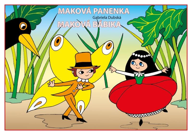 MAKOVÁ PANENKA - OMALOVÁNKY A5