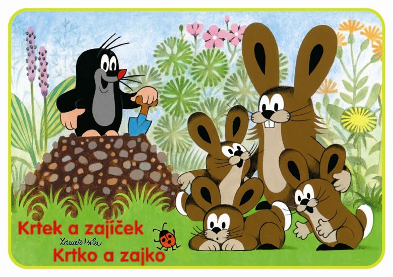 KRTEK A ZAJÍČEK - OMALOVÁNKY