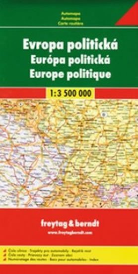 EVROPA POLITICKÁ 1: 3 500 000