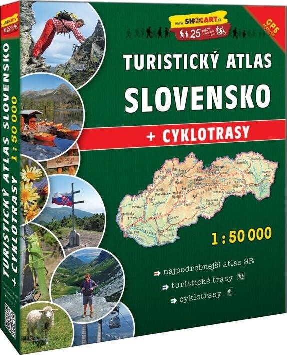 TURISTICKÝ ATLAS SLOVENSKO 1:50 000