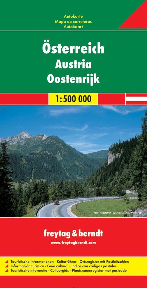 OSTERREICH 1:500 000