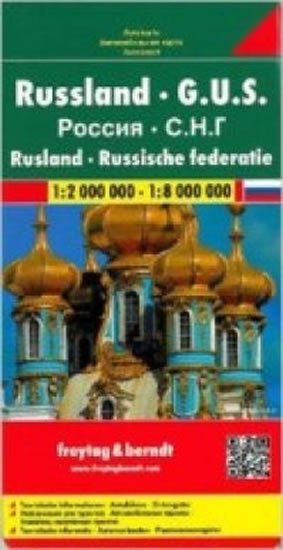 RUSSLAND 1:2 000 000,1:8 000 000 MAPA