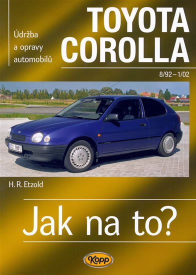 TOYOTA COROLLA/88-JAK NA TO-8/92-1/02