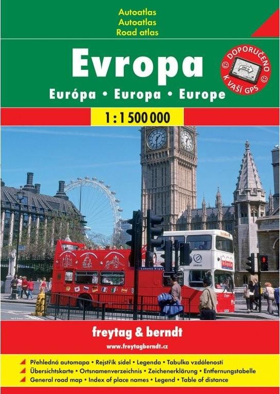 EVROPA 1:1,5MIL. AUTOATLAS