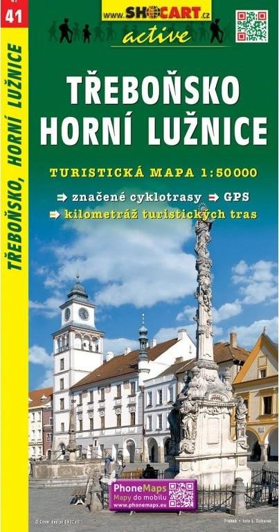 TŘEBOŇSKO,HORNÍ LUŽNICE 1:50 000 /41/