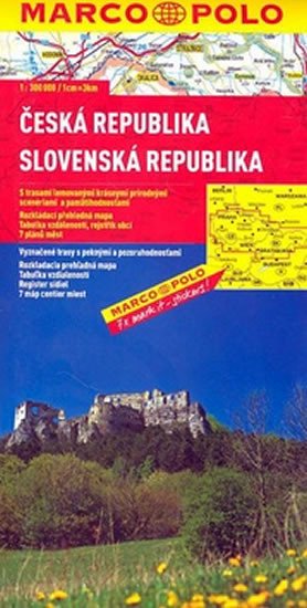 ČESKÁ REPUBLIKA, SR 1:300 000 AUTOMAPA