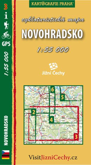 CYKLO MAPA 1:55 NOVOHRADSKO