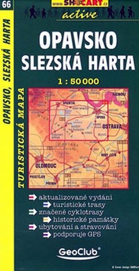 OPAVSKO,SLEZSKÁ HARTA 1:50 000 /66/