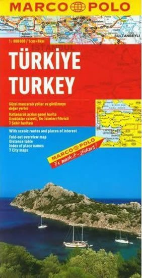 TURECKO/TURKEI,TURKIYE 1:800 000