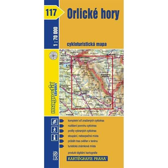 ORLICKÉ HORY 117-CYKLO/KARTOGRAFIE