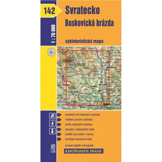 SVRATECKO 1:70 000 CYKLO /142/