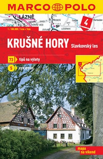 KRUŠNÉ HORY SLAVK.LES 1:100 000 NA VÍKEND