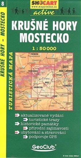 KRUŠNÉ HORY MOSTECKO TMČ.8 1-50000