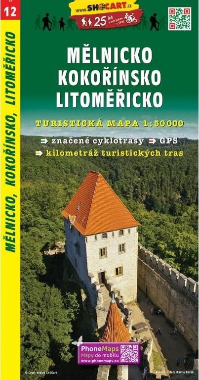 MĚLNICKO,KOKOŘÍNSKO,LITOMĚŘICKO 1:50 000 /12/