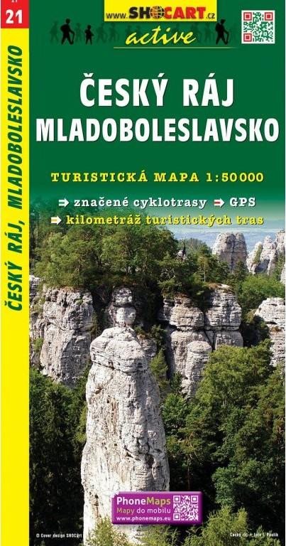 ČESKÝ RÁJ,MLADOBOLESLAVSKO 1:50 000/21/