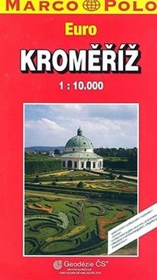 KROMĚŘÍŽ 1:10 000 PLÁN MĚSTA