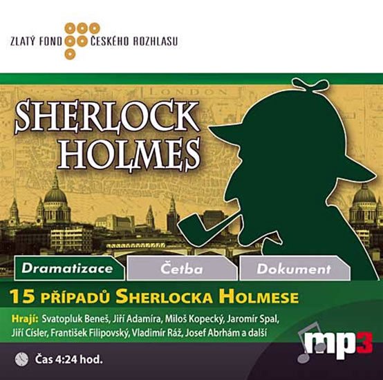 15 PŘÍPADŮ SHERLOCKA HOLMESE CD