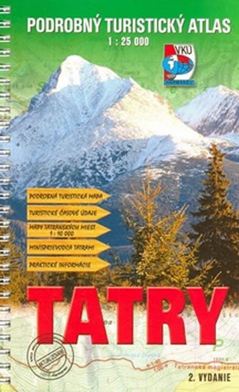 TATRY 1:25 000 PODROBNÝ TURISTICKÝ ATLAS