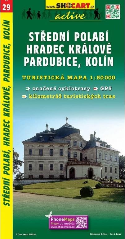 STŘEDNÍ POLABÍ,HRADEC KRÁLOVÉ, PARDUBICE TMČ.29 1-50000