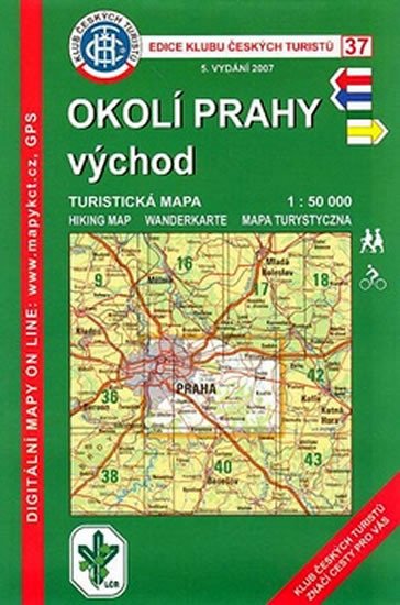 OKOLÍ PRAHY VÝCHOD 1:50000