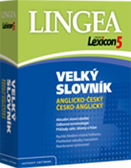 LEXICON 5 VELKÝ SLOVNÍK ANGLICKO-ČESKÝ,