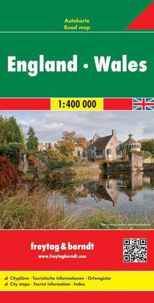 ENGLAND,WALES 1:400 000 AUTOMAPA