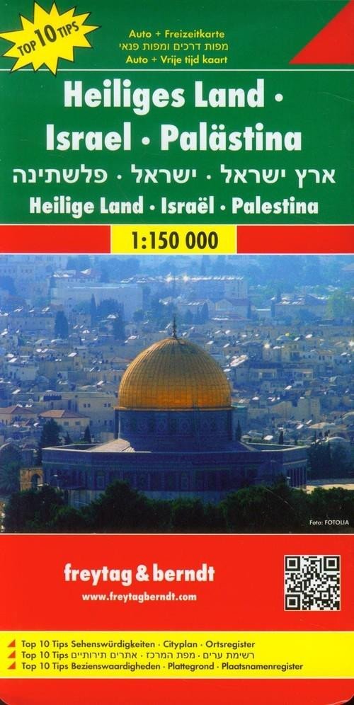 IZRAEL, PALESTINA 1:150 000 AUTOMAPA