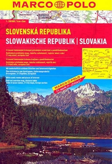 SLOVENSKÁ REPUBLIKA 1:200 000 AUTOATLAS