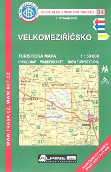 VELKOMEZIŘÍČSKO 1:50 000