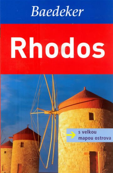 RHODOS PRŮVODCE BAEDEKER S MAPOU