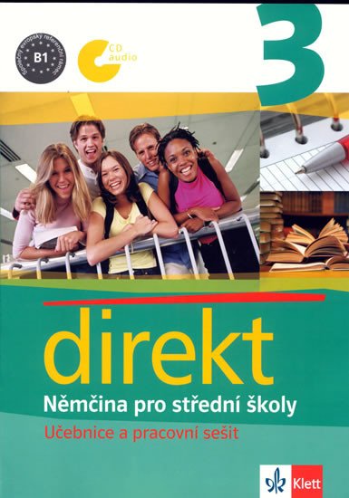 DIREKT 3 NĚMČINA PRO SŠ/UČ+PS+CD