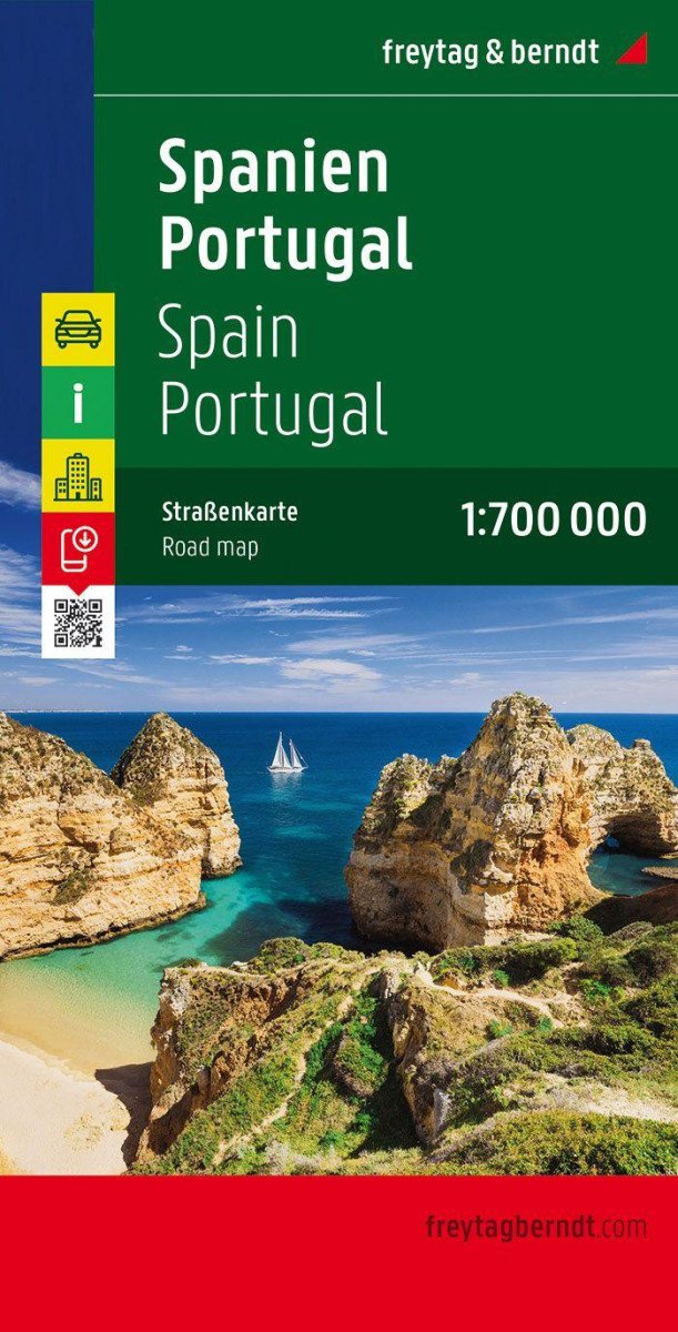 ŠPANĚLSKO PORTUGALSKO 1:700 000
