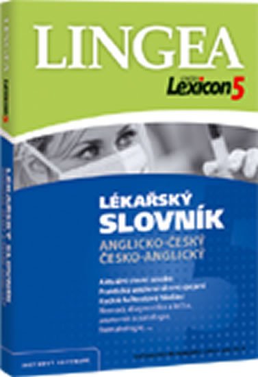 LINGEA LEXICON5 CD ROM: LÉKAŘSKÝ ANGLICKO-ČESKÝ,Č-A